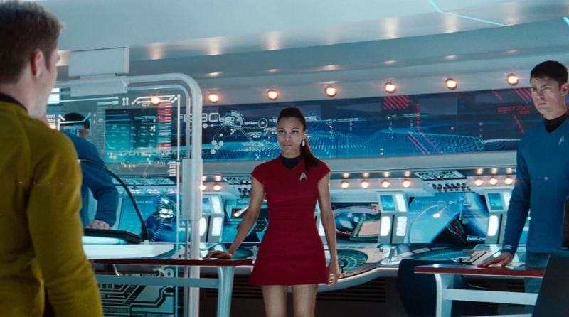 Illustration for article titled Uhura's New Star Trek Uniform Looks Great